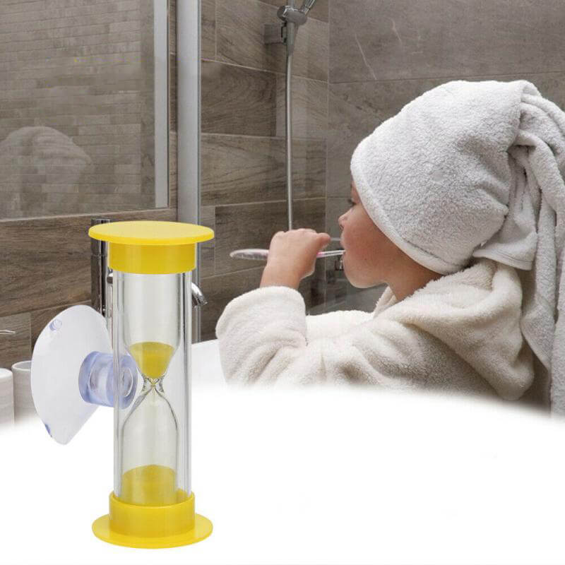 Sablier Minuterie 2 Minutes Avec Ventouse - Pour Salle De Bain Et Maison - Neuf